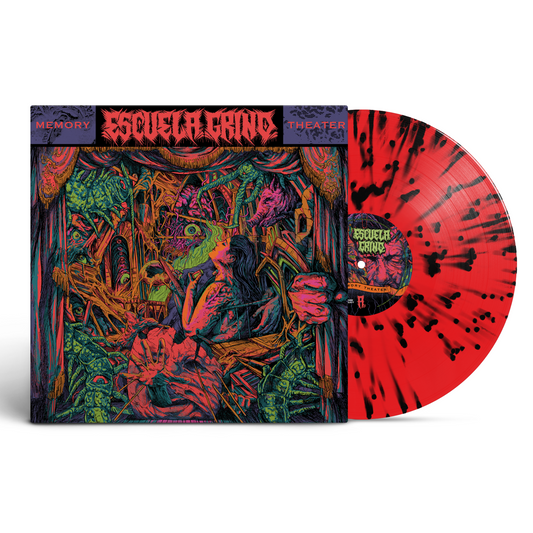 Escuela Grind - Memory Theater [Vinyle éclaboussé rouge et noir]