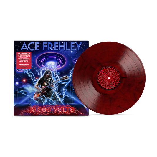 Ace Frehley - 10,000 Volts Dragons Den Vinyle (Version UE) [Rouge]