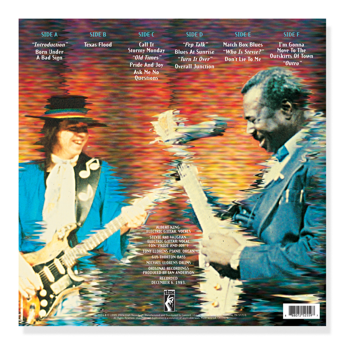 Albert King & Stevie Ray Vaughan - En session [3 LP]